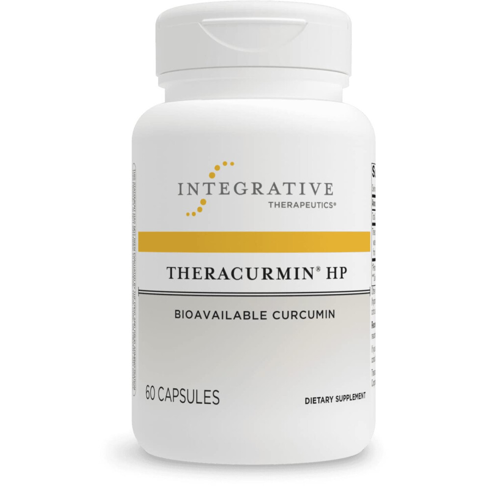 Integratiivinen Terapia Integrative Therapeutics Theracurmin Hp - Potent Turmeric Curcumin Extract - 600 Mg Per Serving - Supports Joint Health Due To Occasional Overuse - 60