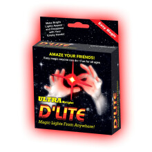D'Lites Regular Red Lightup Magic - Thumbs Set / 2 Original Fantastisk Ultra Bright Light - N?rbillede & scene magiske tricks - Easy Illusion Enh