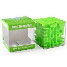 Puzzle Box Trekbest Money Maze  Zbavn jedinecn zpusob, jak dvat drky pro deti a dospel (zelen)