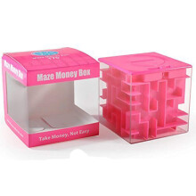 Trekbest Money Maze Puzzle Box Szrakoztat, egyedi ajndkozsi lehetosg gyerekeknek s felnotteknek (rzsaszn)