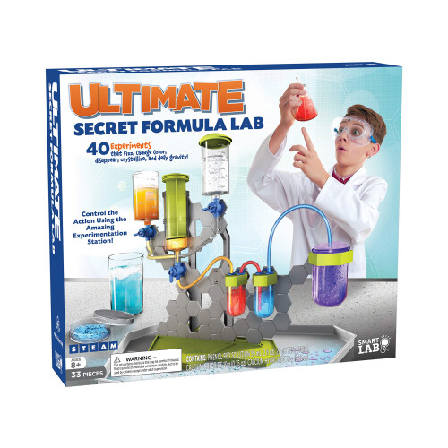 SmartLab Toys Ultimate Secret Formula Lab med 40 eksperimenter