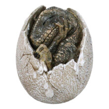 Ebros Gift Jurassic Era Predator Tyrannosaurus Rex In Egg Dinosaur Figurine Dino Hatchling Egg Crackling Baby Collectible Sculpture Of Prehistoric Gi