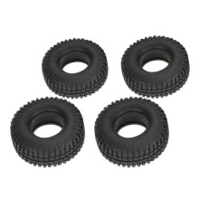 Goolsky 4Pcs Austar 1.9" 100mm 1/10 Scale Pneus pour 1/10 RC4WD D90 Axial SCX10