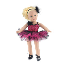 Emily Rose 18 tommer Doll 4 Piece Jazz Ballet Ballerina Dance Outfit Inkluderer dukkehaner! | Kompatibel med 18 """" American Girl Dolls
