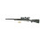 Newray Real Camo Barrel com escopo verde 1