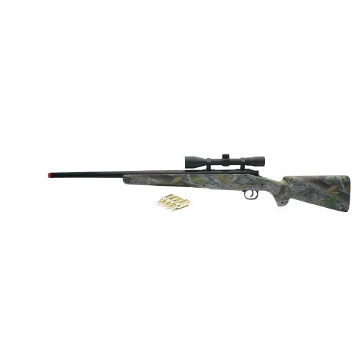 Newray Real Camo Barrel com escopo verde