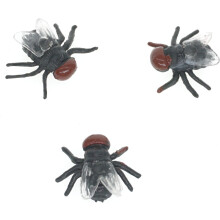 Cooplay 30pcs Fake Fly Flies Bug Plastic Mock Insecten Reptiel Grap Speelgoed Prank Eng Truc Lastig Hersenen voor Halloween Party
