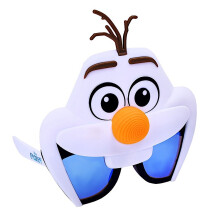 Sun-Staches Disney Frozen offici?e Olaf zonnebril kostuumaccessoire masker UV400 One Size Fits Most