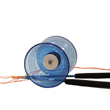 Zeekio Crystal Series Master Spin Diabolo kszlet - hromszoros csapgyas vegszlas plcikk s hr (kk)