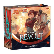 Magic the Gathering: MTG Aether Revolt AER Prerelease Pack (Pre-Release-Promo + 6 Booster + d20 Spindown-Z hler)