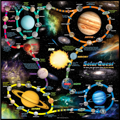 SolarQuest: het Space-Age vastgoedspel - Deluxe editie 2