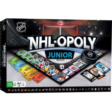 MasterPieces NHL Opoly Junior Bordspel voor 2-4 spelers vanaf 6 jaar