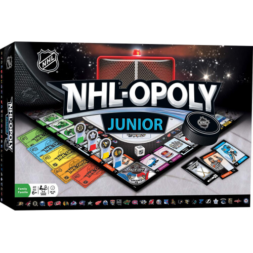 MasterPieces NHL Opoly Junior Trsasjtk 2-4 jtkosnak 6 v felett