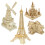 Bitopbi 3D Ξύλινα Παζλ Laser Engraving DIY Σαφές Κατασκευαστικό Κιτ για Εφήβους και Ενήλικες 4