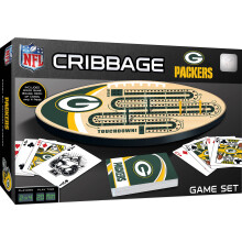 MasterPieces NFL Green Bay Packers Cribbage-spelset 14"" x 40""""
