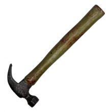 15"""" realistick penov PU kladivo z hororov ch filmov, rekvizity pre zbrane