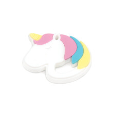 Bumkins Baby Teething Freezer Toy Keys Rings Soft Flexible Silicone Pacifier Safe to Chew Cool Teether Gum Relief Essentials for Babies 3 Months