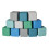 ECR4Kids SoftZone Patchwork byggeklodser til sm?b?rn Skumterninger Moderne 12-dele 1