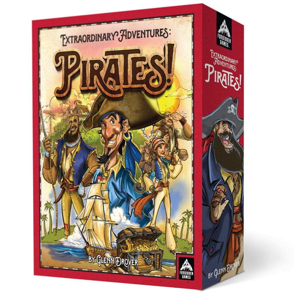 Photos - Board Game Forbidden games FRB1400 Pirates Extraordinary Adventures game MBGB1400