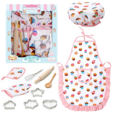 3 lontras 11Pcs Conjunto de Cozinha e Pastelaria para Crianças, Fantasia de Halloween para Idades 3-12