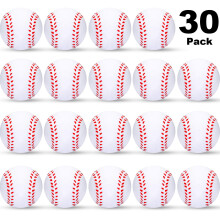 Blulu 30 pakkausta baseball-stressipalloja, baseball-juhlalahjoja, vaahtomuoviminipalloja, puristuspalloja lapsille, samaistuttavia urheilullisia