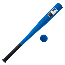 Franklin Sports MLB Kids Foam Basebolltr + Ball Set - Toy Bat + Foam Ball Set fr barn + Smbarn - Standard Barrel - Bl - 27""""