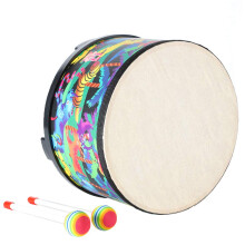 Floor Tom Drum gyerekeknek 10 hvelykes tohangszeres zenei dob 2 kalapccsal csecsemoknek Klnleges karcsonyi szletsnapi ajndk