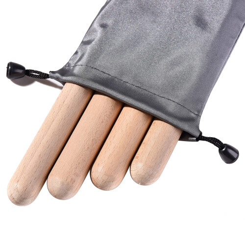 Bastoni Musicali Lummi per Bambini, 6 Pezzi con Borsa, 20 cm di Lunghezza 1