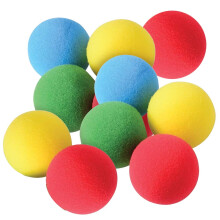 Artcreativity Soft Foam Balls - Pack of 12 - Letv?gt mini legekugler til sikre indend?rs leget?j Fun Vibrant forskellige farver unikke f?dselsdag