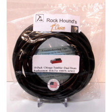 Ersatz-Antriebsriemen f  r Chicago #90979 67632 Dual Drum Rock Tumbler - 10er-Pack