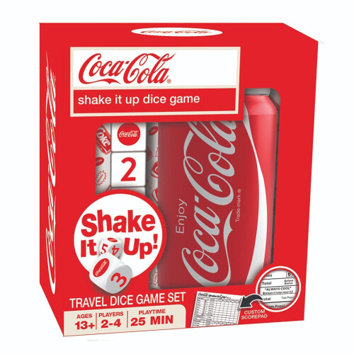 MasterPieces Coca-Cola Shake It Up! Dobbelspel voor Gezinnen