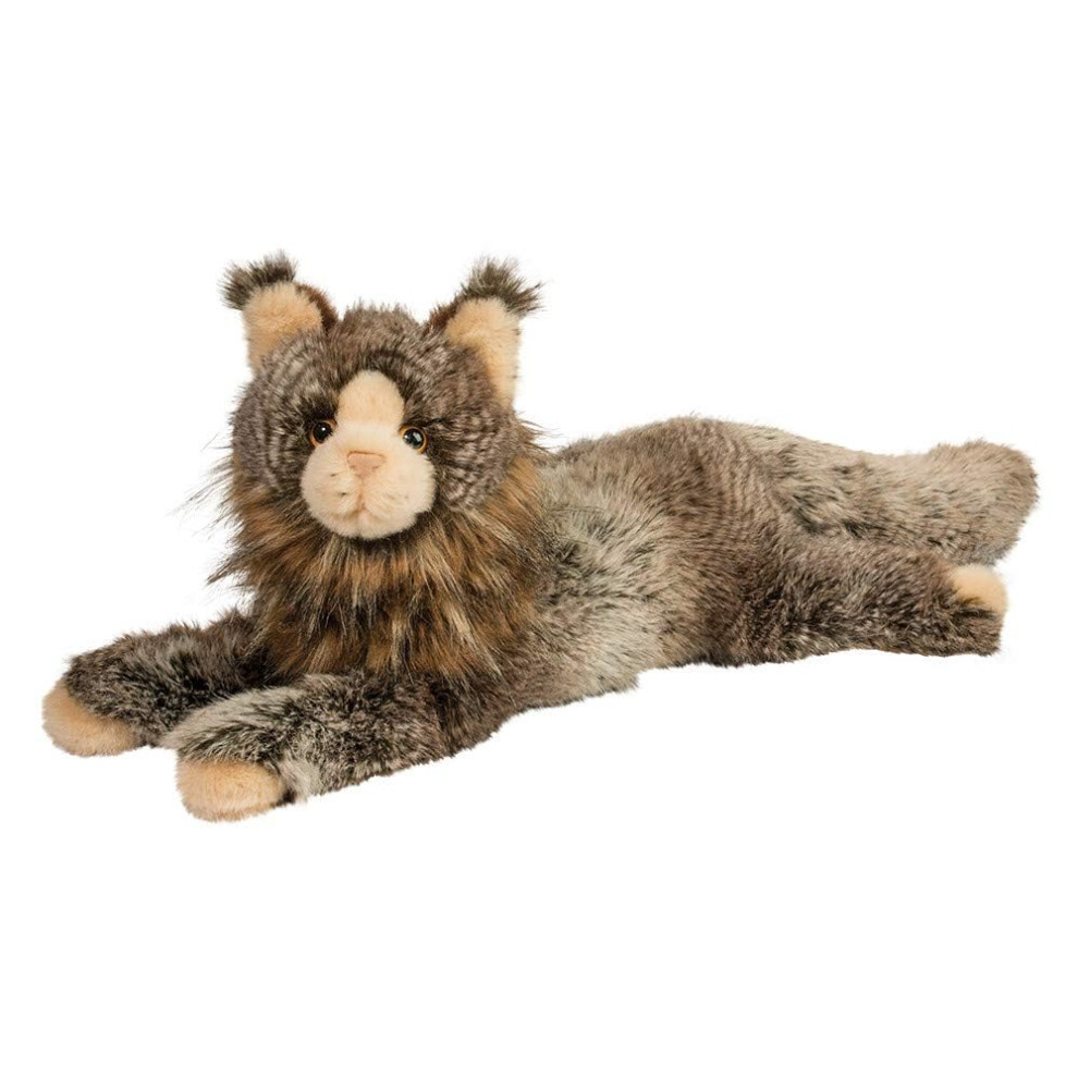 ?T????A? Douglas Oscar Maine Coon Cat Plush Stuffed Animal