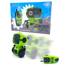 JabberBot - Multifunctional Smart RC Robot For Kids. Remote Control Robot That Can Move Make Fun Sound/Voice Effects Talk and Spy! Programming Mode