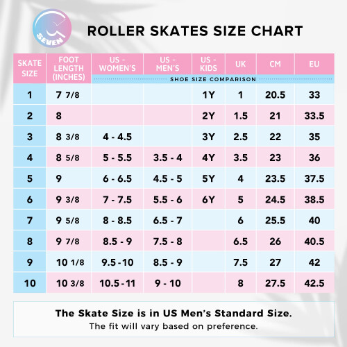 C SEVEN C7skates Quad Roller |                                 (                              5 /                4) 1