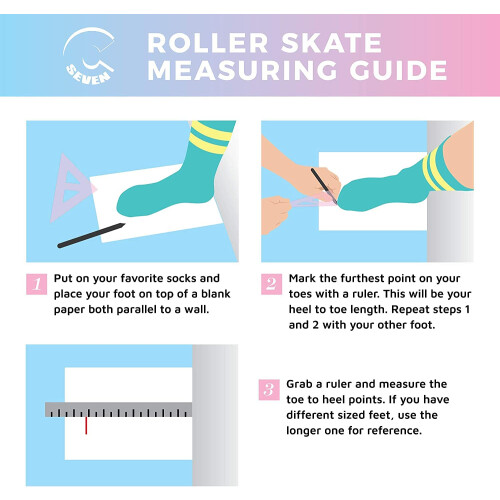 C SEVEN C7skates Quad Roller |                                 (                              5 /                4) 2