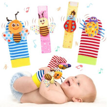 Bloobloomax Baby Rammelaars Speelgoed voor Baby's van 0-12 Maanden Meisjes Jongens Speelgoed voor Baby's van 3-6 Maanden Pasgeboren Hand & Voet Speelg