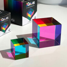 CMY CUBES Original (50 mm) - Cyan Magenta & Yellow Cube - Optischer Farbwrfel - lehrt subtraktive Farbmischung fr 15+ pdagogische wissenschaft