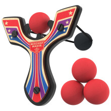 Mischief Maker Racing tr?leget?jsslynge og bl?de skumbolde