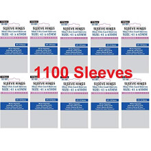 Sleeve Kings Mini USA Kartenh llen 41 x 63 mm (10x110er Pack 1100 H llen)