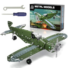 Lucky Doug Building Toys Model Airplane Set - DIY Building Stem Projects Toys for Kids Boys Ages 8-12 Assembly Science Toys for Model Fans