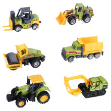 Andolo Mini Construction Trucks Toys kis ptoipari jtkok 6db -os ptojrmuvek traktor jtkok homokjrmu jtkkszlet targonca grgos teherau