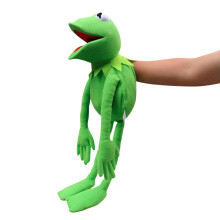 Kermit Frog Hand Puppet Frog Plush The Muppets Show Soft Frog Puppet Doll Suitable for Role Play -Green 24 Inches