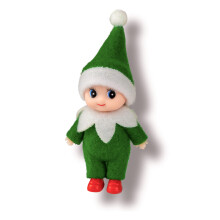 LitoMagic karcsonyi babaman baba zld jumpsuitben