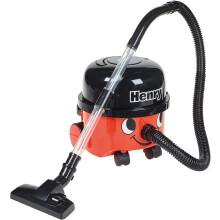 Casdon Henry & Hetty Toys - Henry Vacuum Cleaner - Red Vacuum Cleaning Toy z prawdziwa funkcja i dyszy