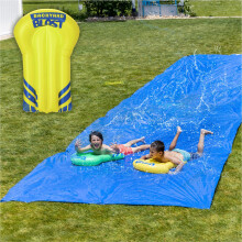 BACKYARD BLAST Riesen-Wasserrutsche fur Erwachsene und Kinder Robuste grosse Rutsche fur Kinder im Hinterhof, Wasserspielrutsche fur draussen, in