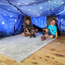 Kit de construccin de Fort de manta para nios 4-8 8-12+ - Construya un fuerte para nios Ultimate Fort Builder - Kids Forts Indoor Fort Outdoor For