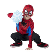 Marvel Spidey Toddler Dress-Up Box - Top s dlh m ruk vom s potlacou plus l tkov polomaska a penov pavucinov t t Multi