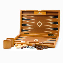 Woodronic 17 hvelykes fa backgammon kszlet sszecsukhat klasszikus trsasjtk A legjobb stratgiai jtk s intelligens taktikai jtk gyerekekne