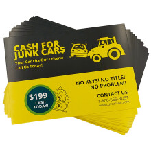 Better Me We Buy Junk Cars Prank-kort - Sjove gaver Praktiske vittigheder Prank Kit Parkeringsplads Forrude Prank-pakke med 20 kort