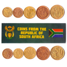Dl-Afrika 5 vegyes rme | 1050 cent | Dl-afrikai valuta 1961 ta